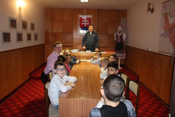 Žiaci 5. ročníka na návšteve u nás Žiaci 5. ročníka na návšteve u nás