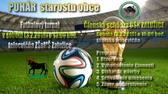 Futbalový turnaj o pohár starostu obce Futbalový turnaj o pohár starostu obce